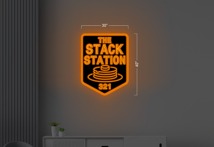 THE STACK STATION 321 | Led Neon Sign
