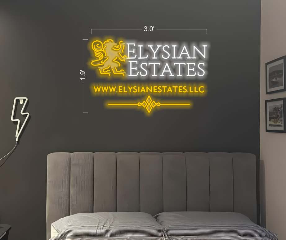 Elysian Estates | Led Neon Sign