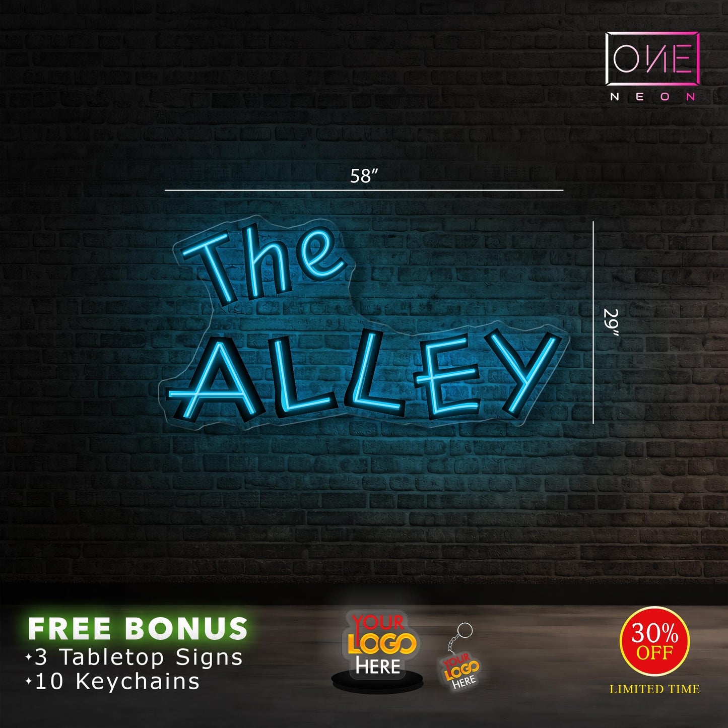 The Alley | Led Neon Sign
