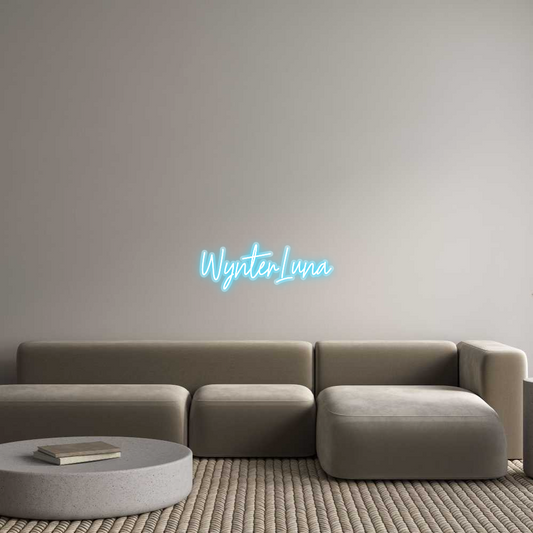 Custom Neon: WynterLuna