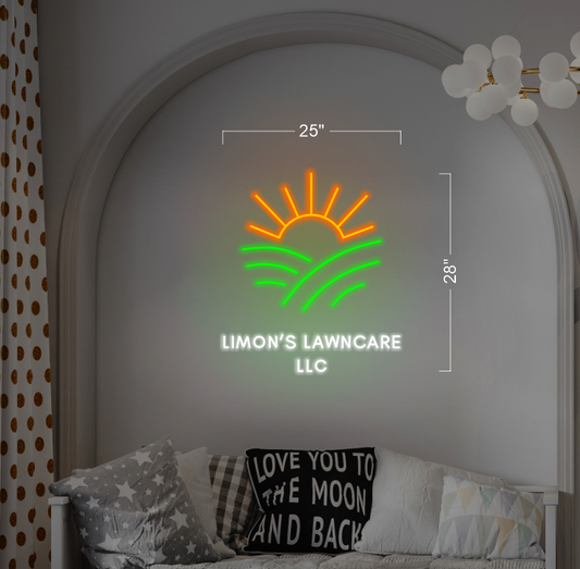 Limon's Lawncare LLC | LED Neon Sign
