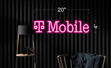 T MOBILE & VERIZON & AT&T & BOOST MOBILE | LED Neon Sign