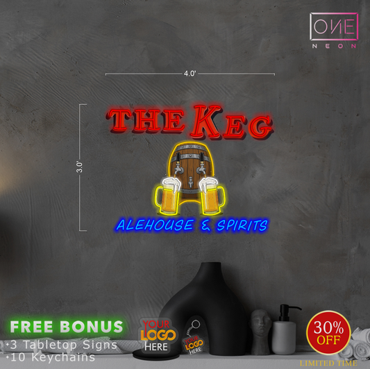 The Keg | Led Neon Sign