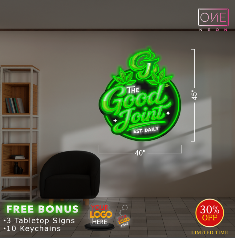 The Good Joint| LED Neon Sign (outdoor use)