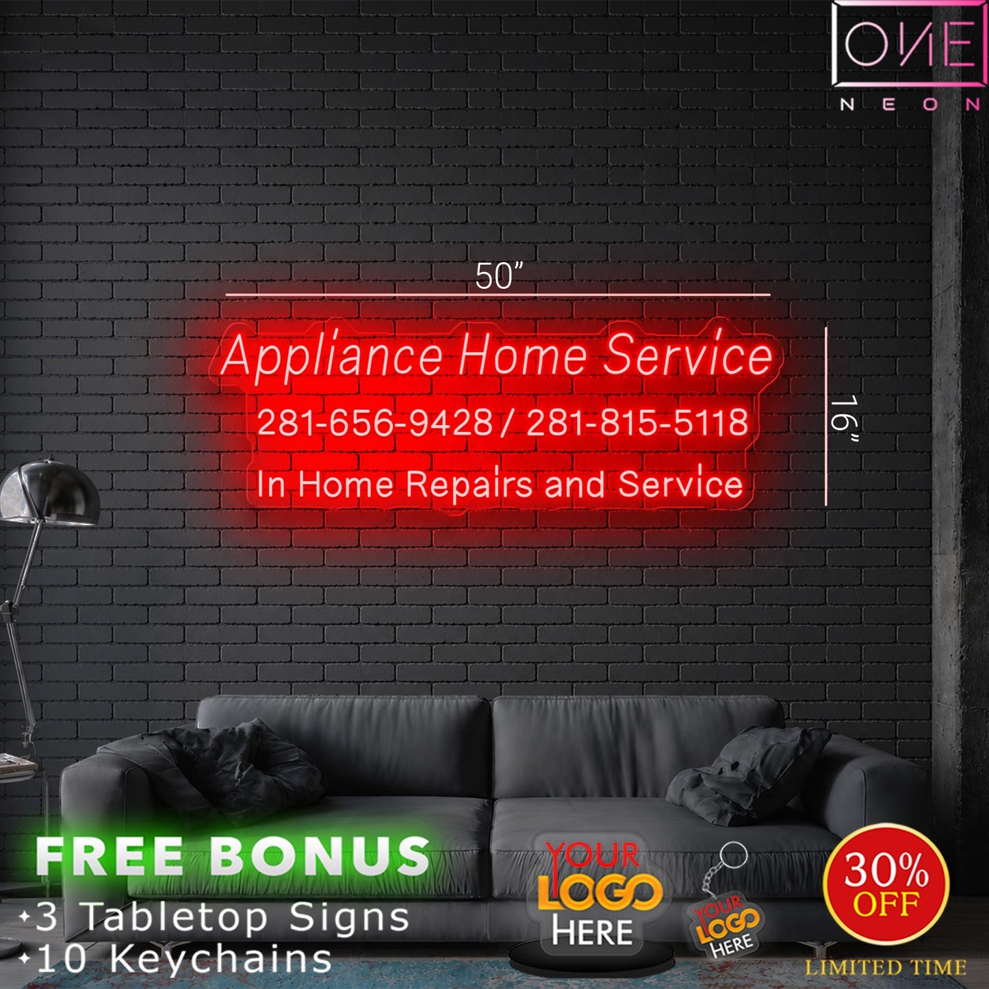 Appliance Home Service | LED Neon Sign