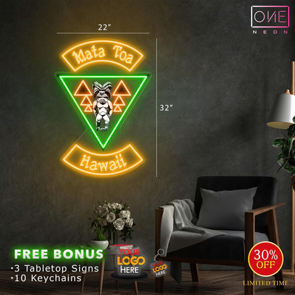 Mata Toa | Led Neon Sign