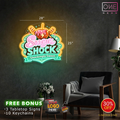 SUGA SHOCK | Led Neon Sign