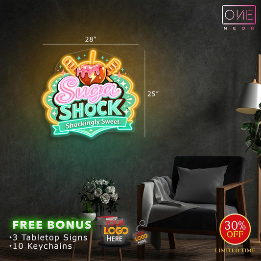 SUGA SHOCK | Led Neon Sign
