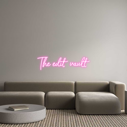 Custom Neon: The edit vault