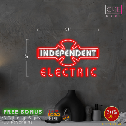 INDEPENDENT ELECTRIC | Led Neon Sign