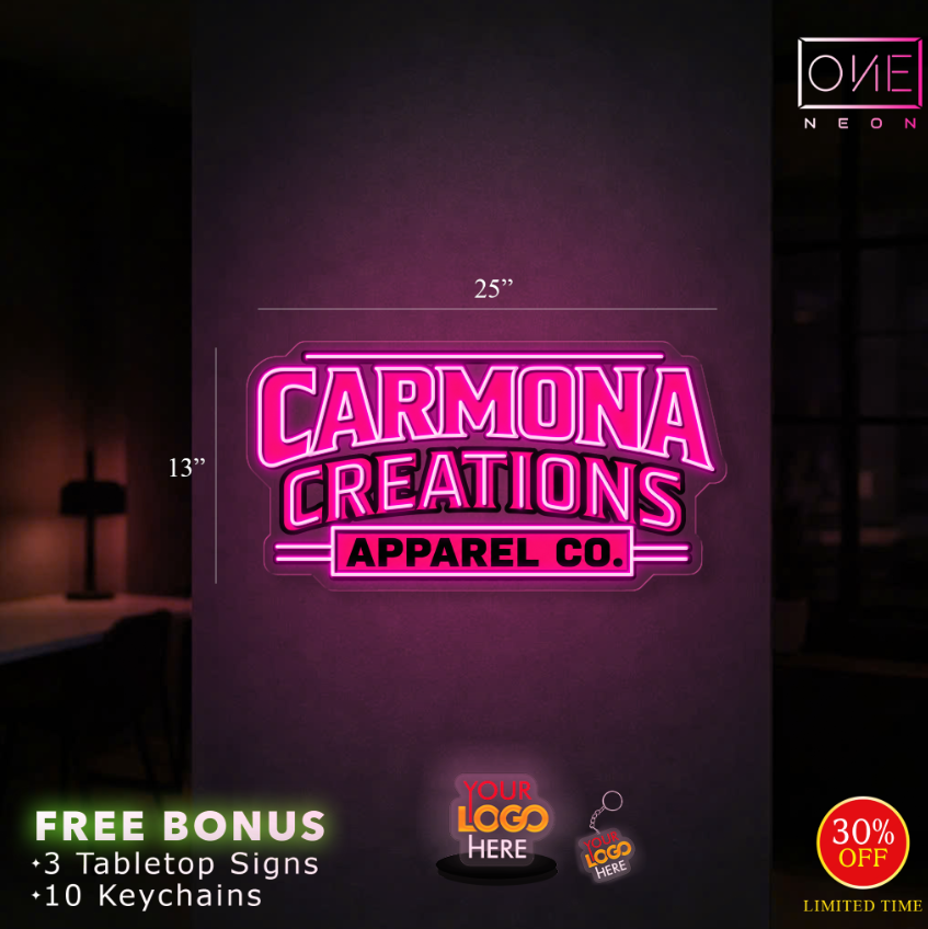 CARMONA CREATIONS | LED Neon Sign