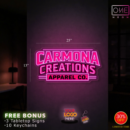 CARMONA CREATIONS | LED Neon Sign