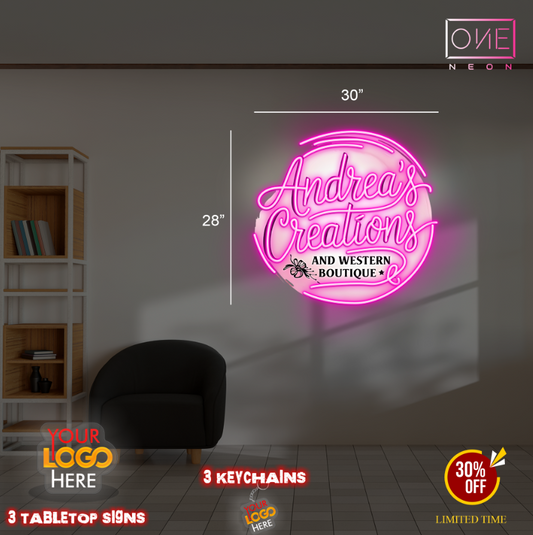 Andrea's Creations | LED Neon Sign