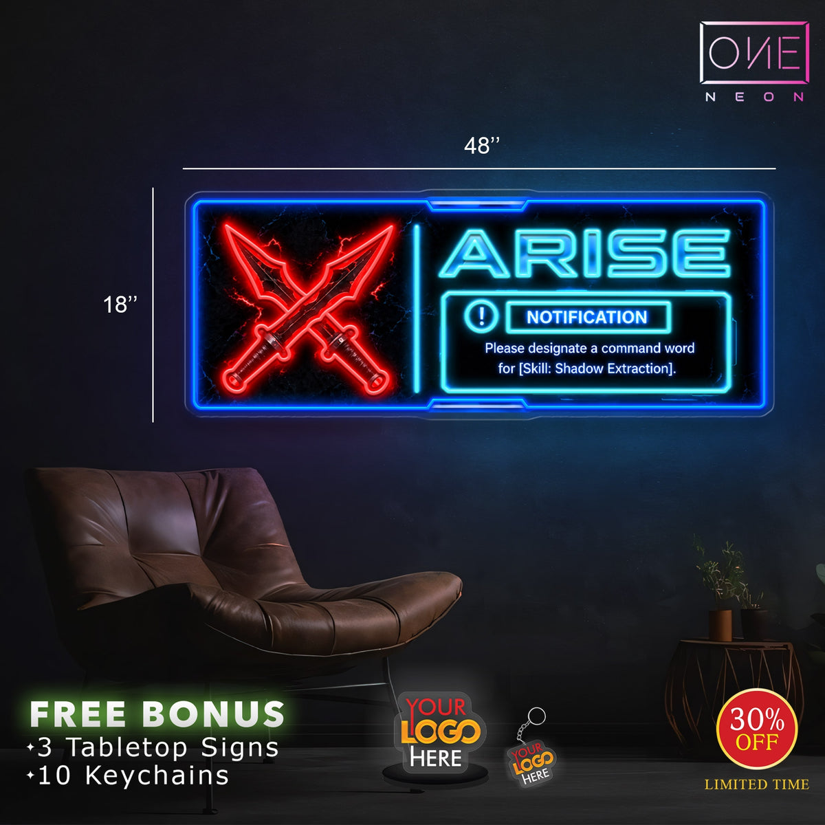 X ARISE | LED Neon Sign
