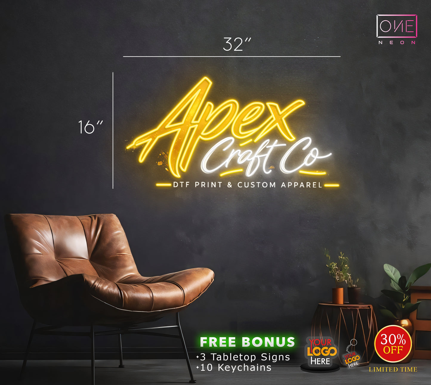 Apex Craft Co | Led Neon Sign