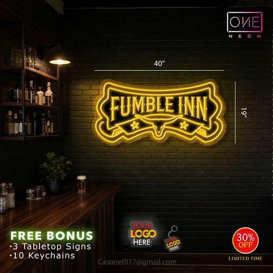 FUMBLE INN | Led Neon Sign (INDOOR)