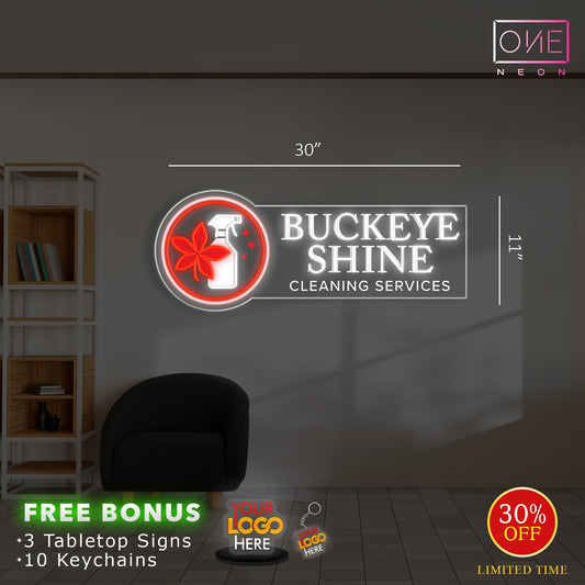 BUCKEYE SHINE| Led Neon Sign