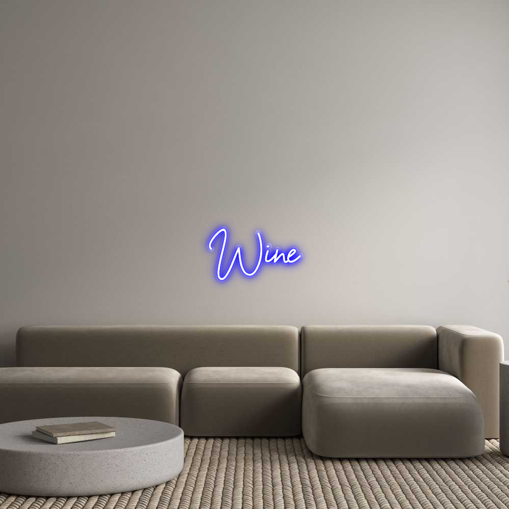 Custom Neon: Wine