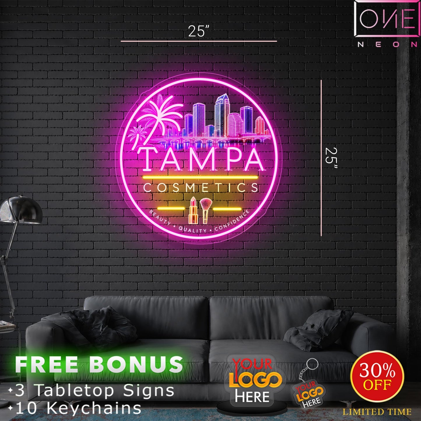 TAMBA Cosmetics | Led Neon Sign
