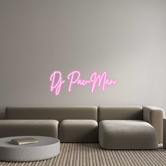 Custom Neon: Dj Pac-Man