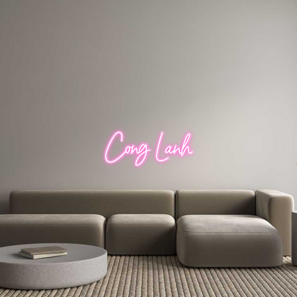 Custom Neon: Cong Lanh