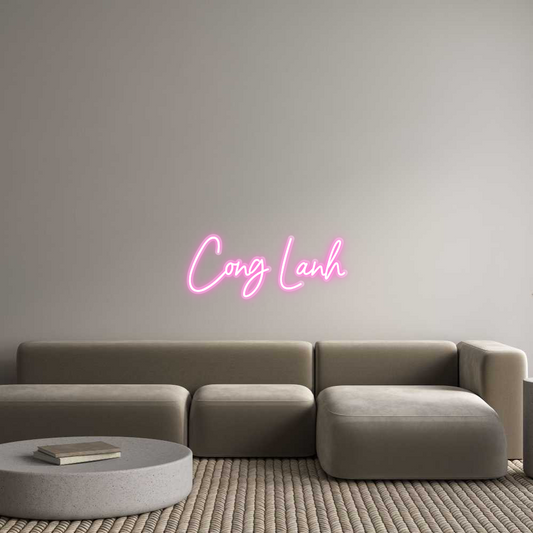 Custom Neon: Cong Lanh