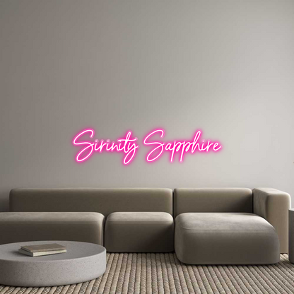 Custom Neon: Sirinity Sapp...