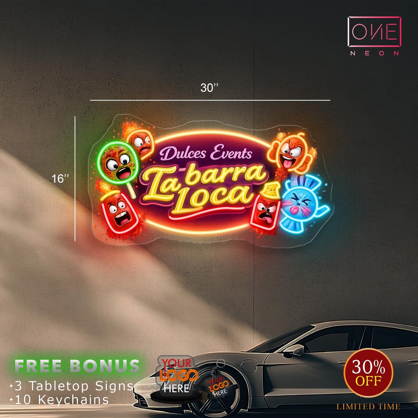 Dulces Events La barra Loca  | Led Neon Sign