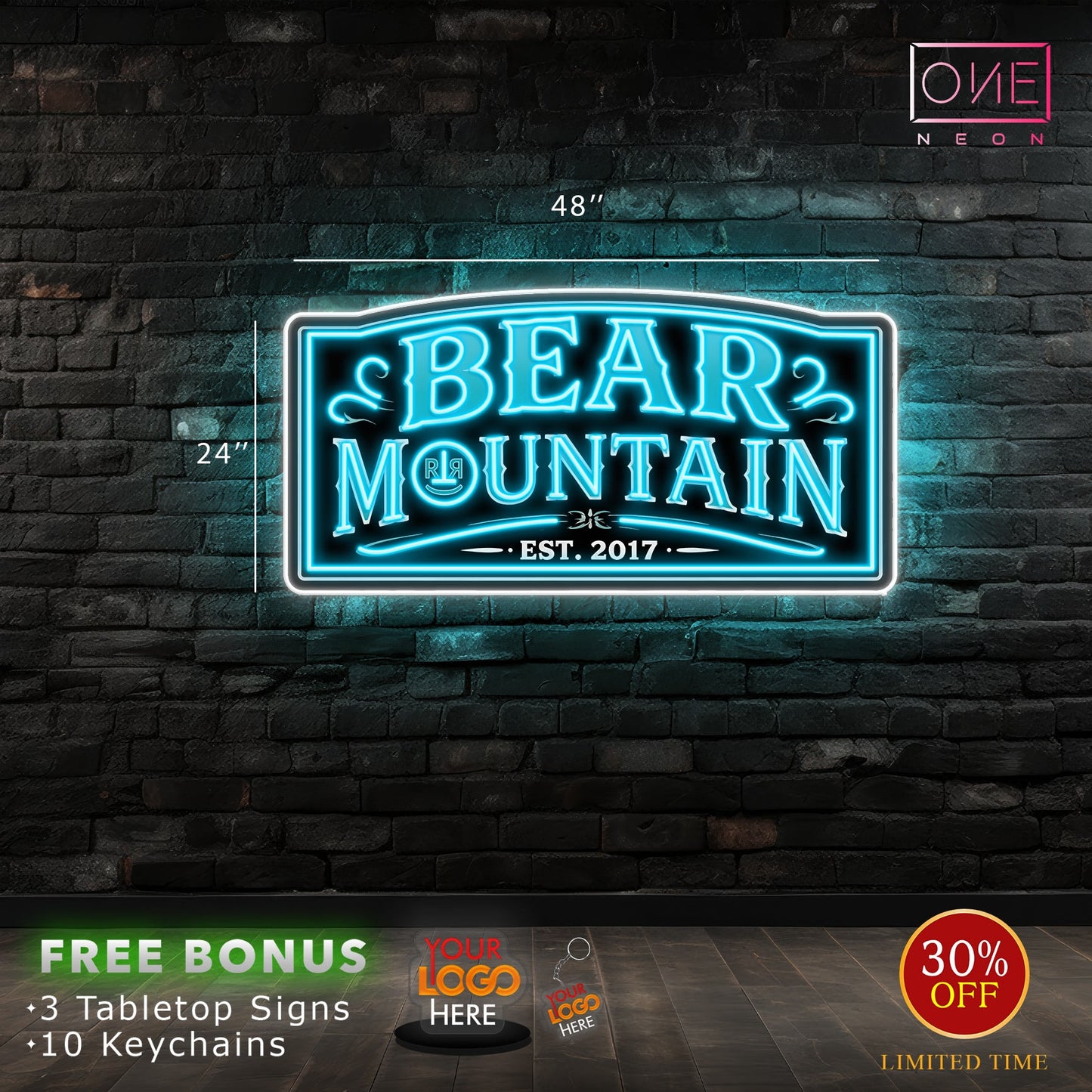 BEAR MOUNTAIN | Led Neon Sign