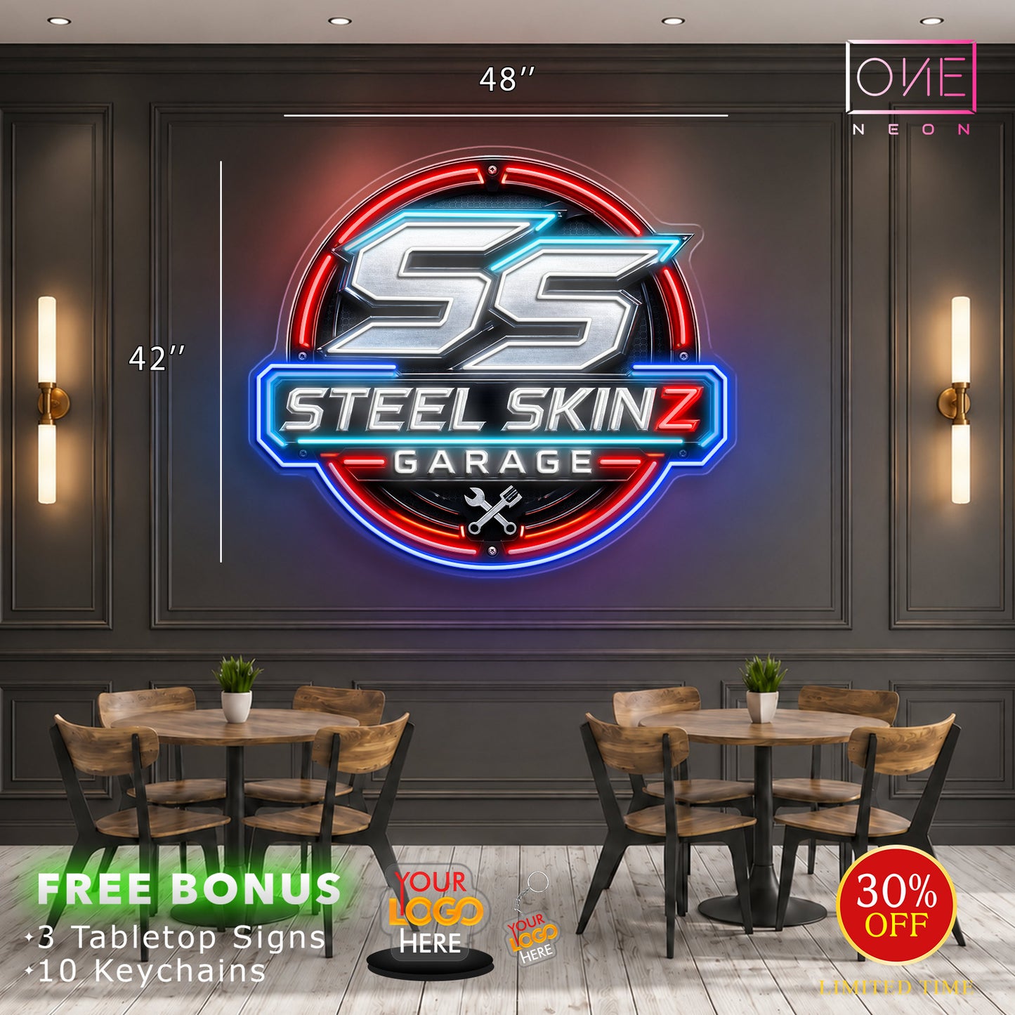 SS logo | LED Neon Sign