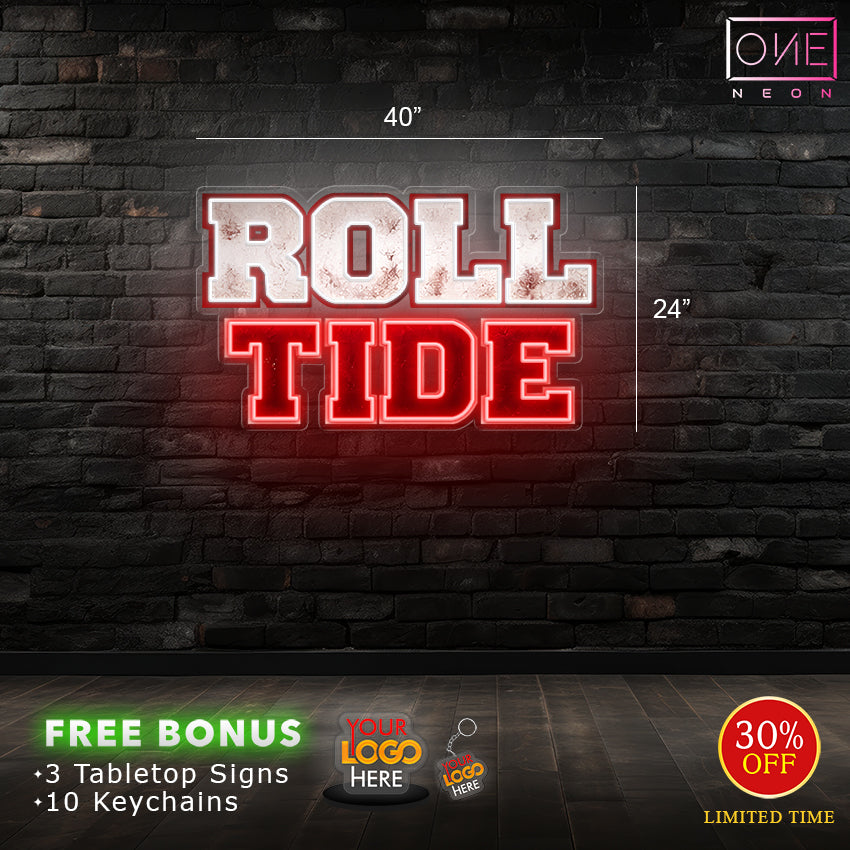 ROLL TIDE | Led Neon Sign