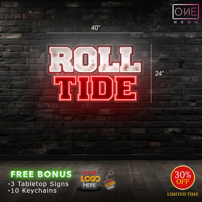 ROLL TIDE | Led Neon Sign