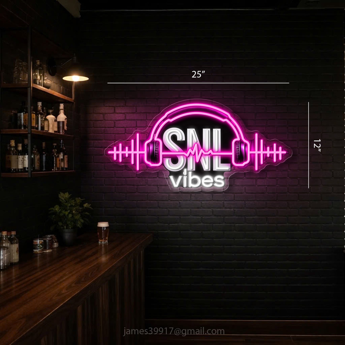 SNL vibes | Led Neon Sign (INDOOR)