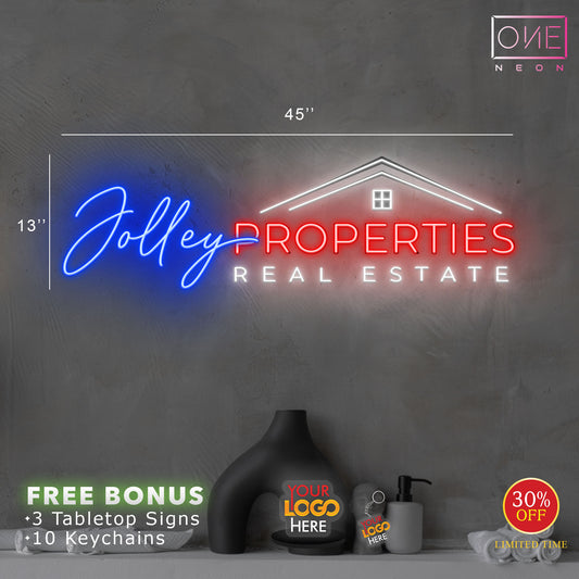 Jolley Properties| Led Neon Sign (INDOOR)