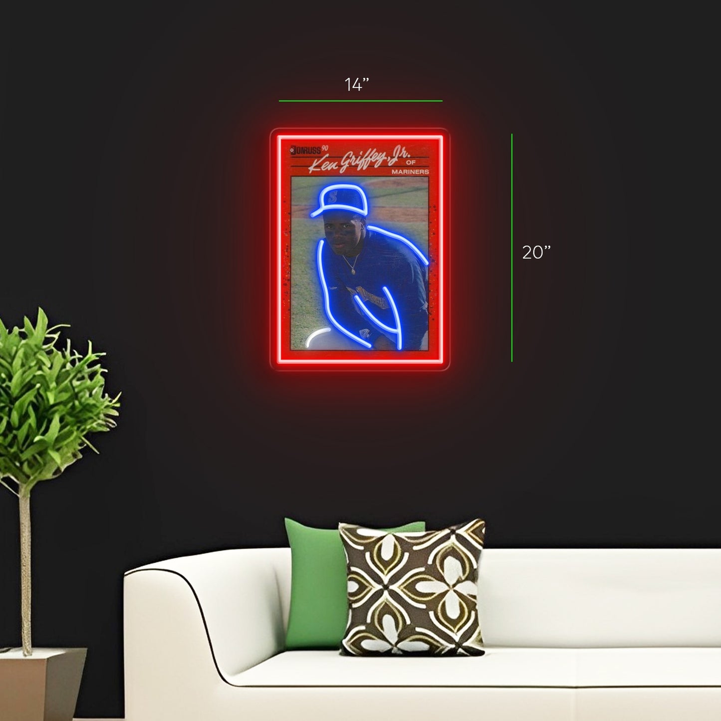 Ken Griffey | Led Neon Sign