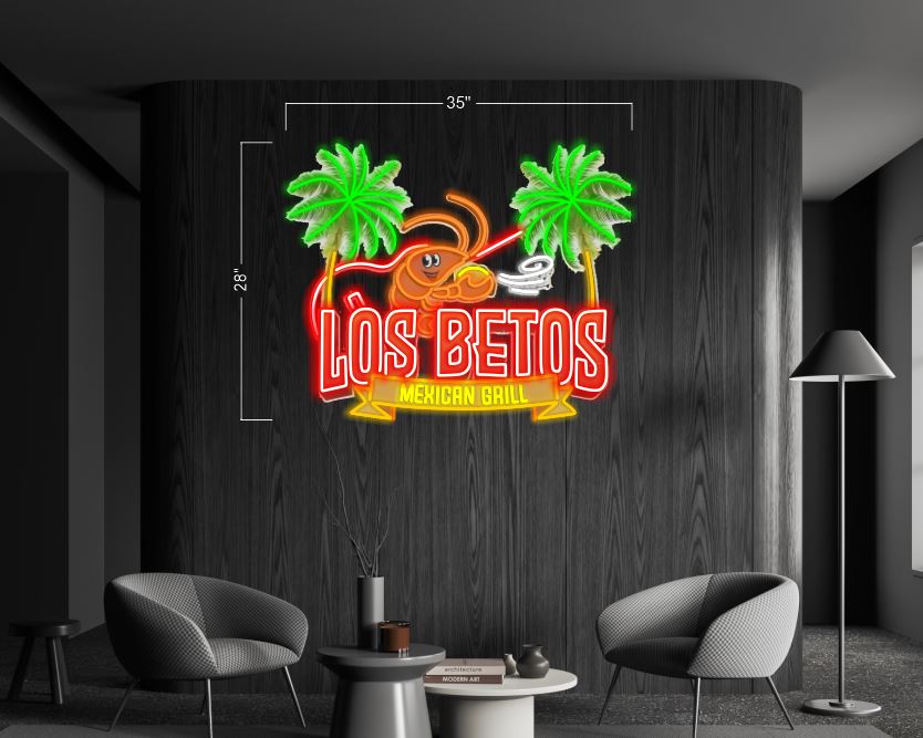 Los Betos Mexican Grill | LED Neon Sign