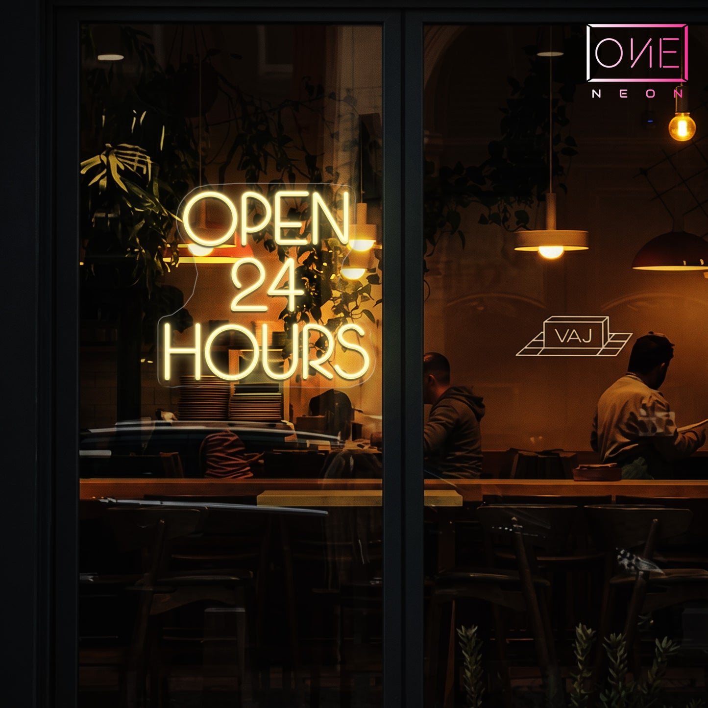 Open 24 Hours Led Neon Sign