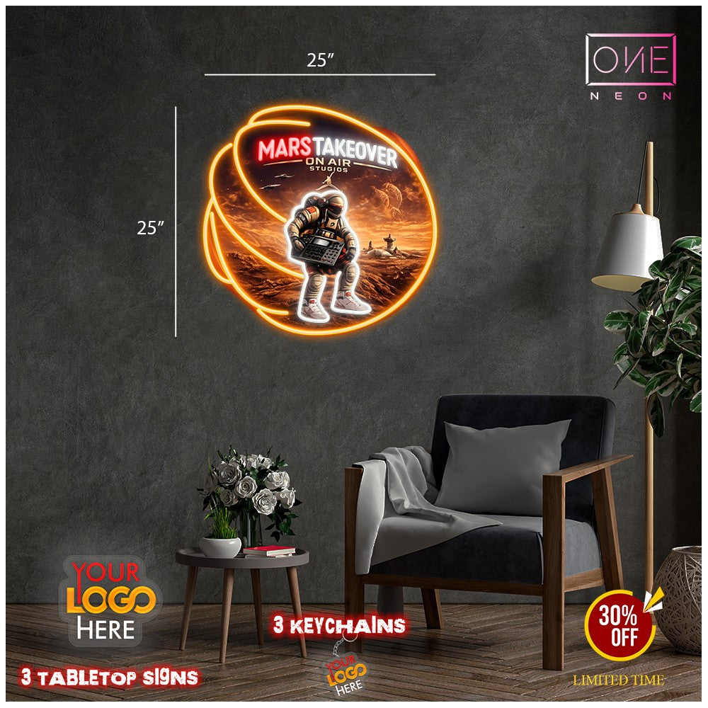 MARS TAKEOVER | Led Neon Sign