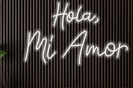 HOLA MI AMOR  | LED Neon Sign