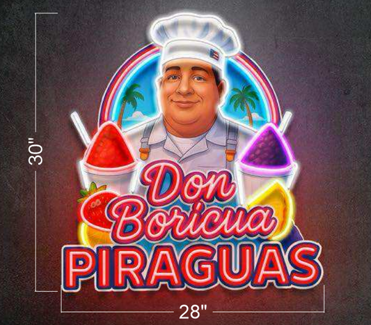 DON BORICUA | LED Neon Sign
