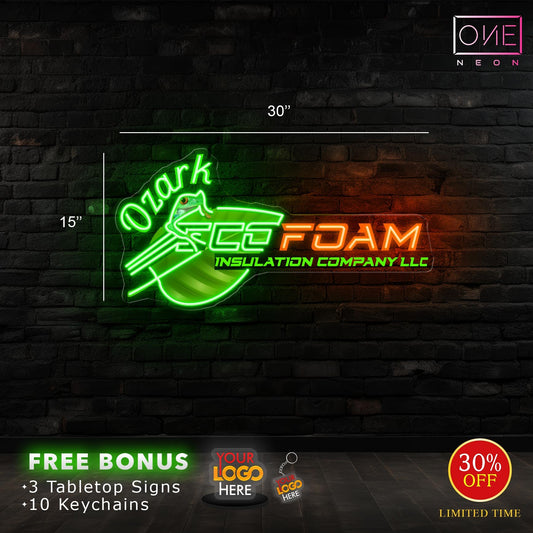 Ozark Eco Foam | Led Neon Sign