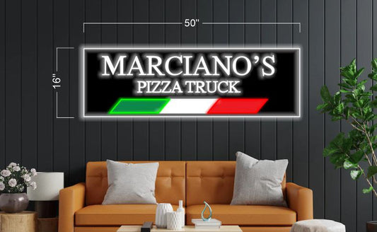 Marciano's pizza truck