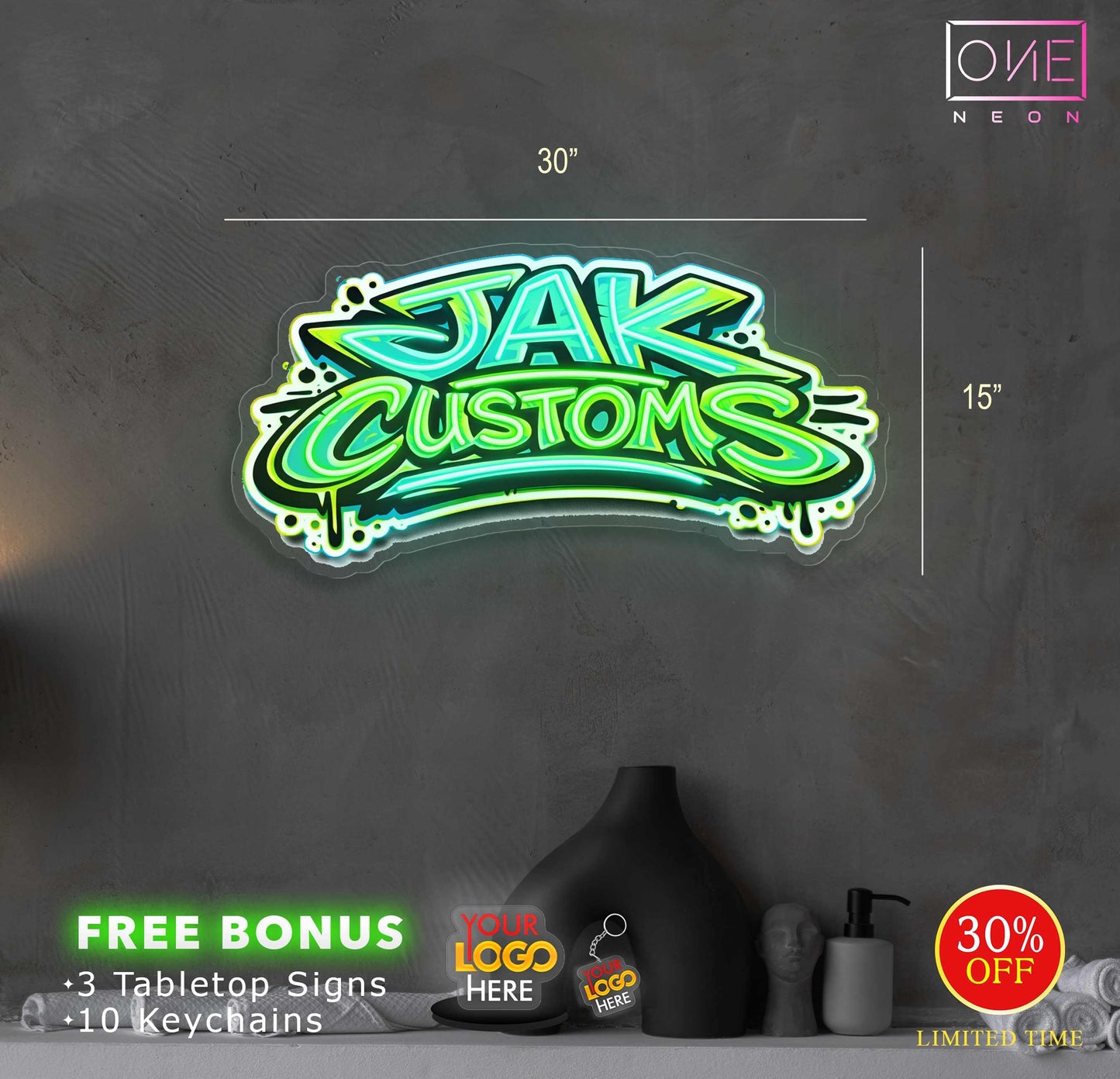 JAK Custom | Led Neon Sign