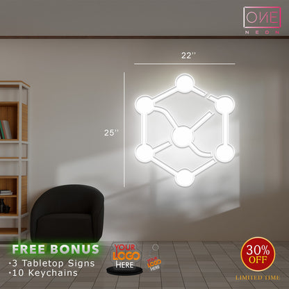 Hexagon Neon | Led Neon Sign