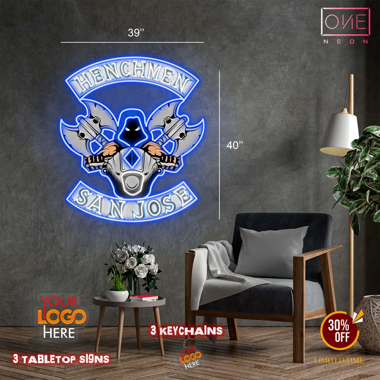 HENCHMEN | Led Neon Sign