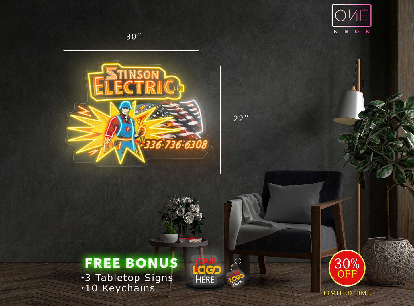 Stinson Electric LLC | Led Neon Sign