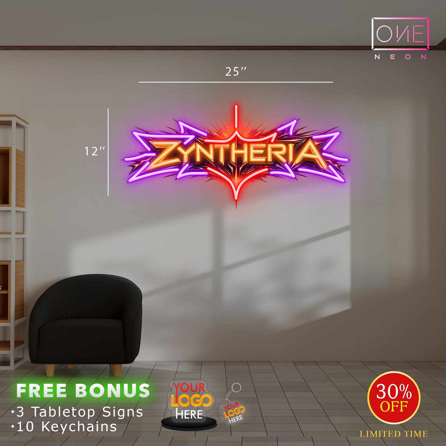Zyntheria | Led Neon Sign