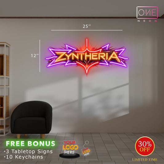 Zyntheria | Led Neon Sign