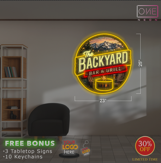 The Backyard | Led Neon Sign