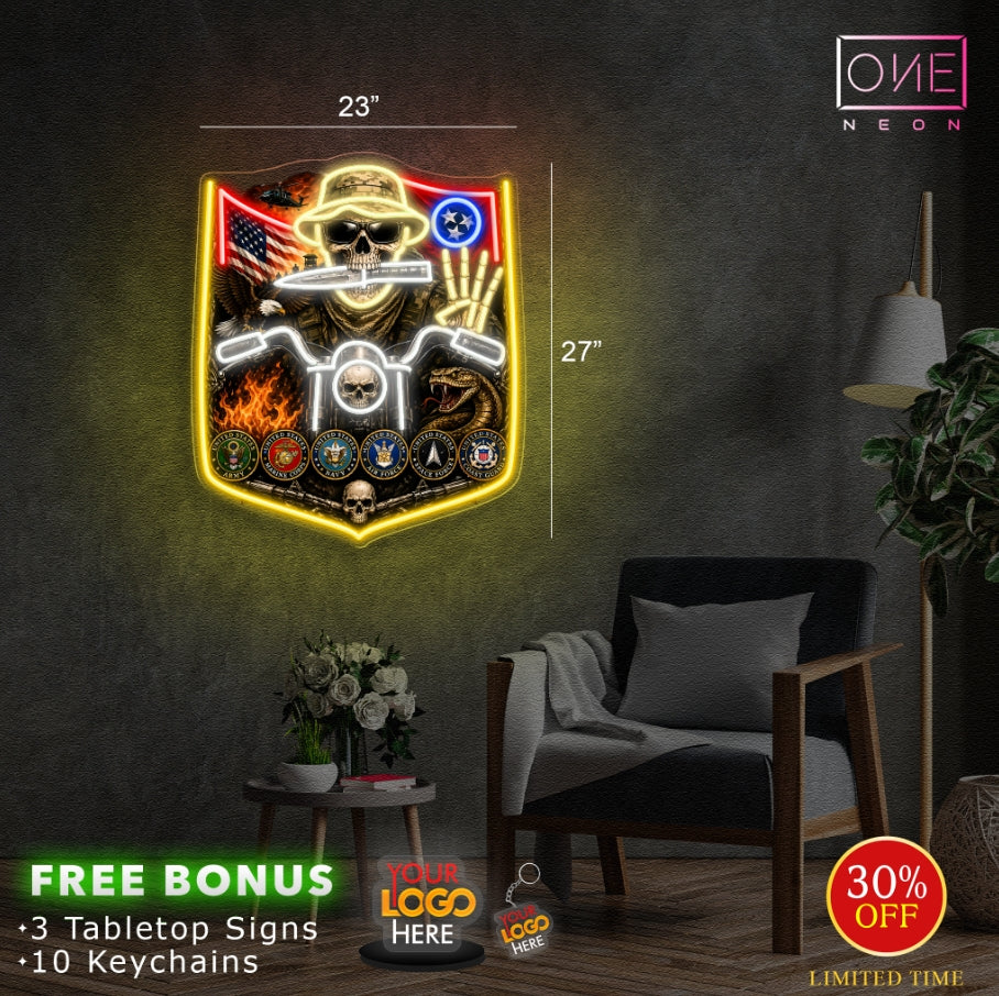 The Skull | Led Neon Sign